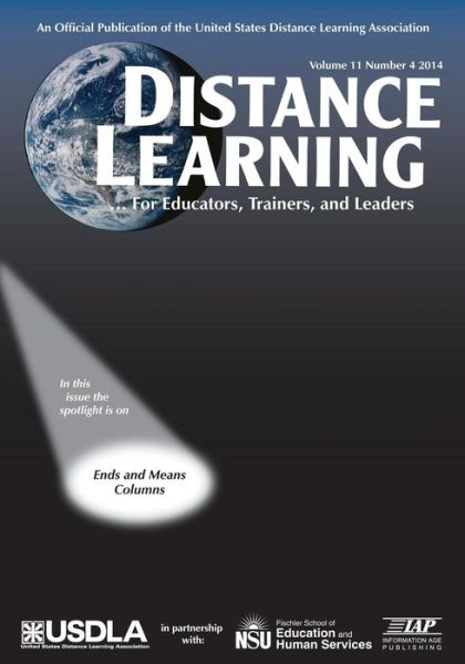 Cover for Michael Simonsen · Distance Learning Magazine, Volume 11, Issue 4, 2014 (Paperback Book) (2015)
