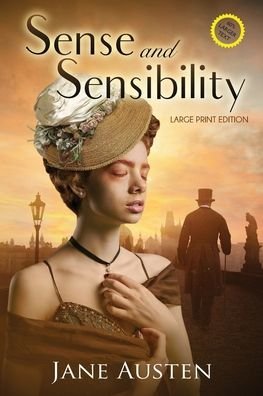 Cover for Jane Austen · Sense and Sensibility (Annotated, Large Print) (Paperback Bog) (2021)
