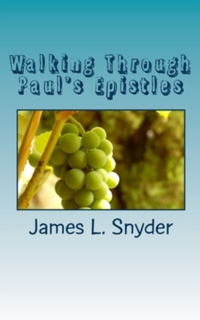 Cover for James L Snyder · Walking Through Paul's Epistles (Paperback Book) (2020)