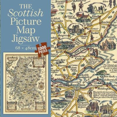 The Scottish Picture Map Jigsaw -  - Brætspil - Birlinn General - 9781780277967 - 7. juli 2022