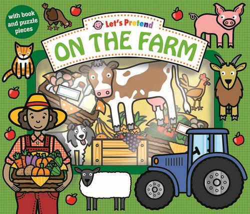 Cover for Priddy Books · On The Farm - Let's Pretend Sets (Hardcover Book) (2017)