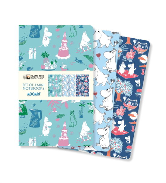 Moomin Classics Set of 3 Mini Notebooks - Mini Notebook Collections - - Books - Flame Tree Publishing - 9781804171967 - August 2, 2022