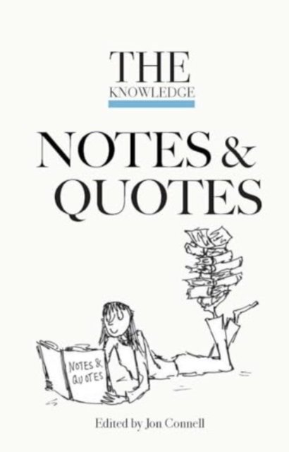 Cover for Connell · The Knowledge Notes &amp; Quotes (Hardcover Book) (2023)