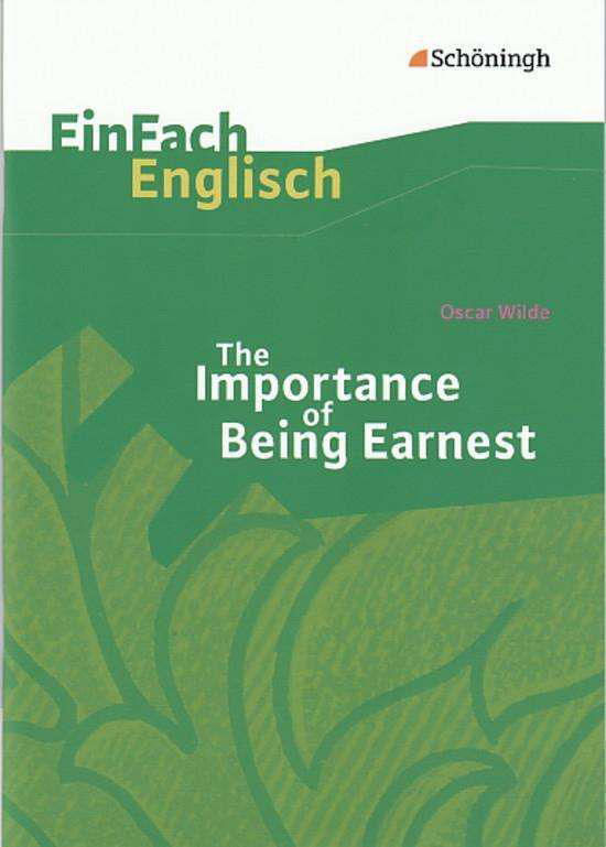 EinFach Englisch. Wilde.Importance - Oscar Wilde - Books -  - 9783140411967 - 