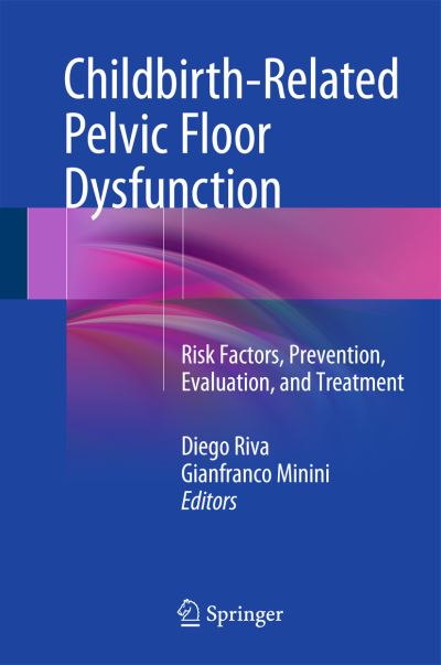 Cover for Riva · Childbirth-Related Pelvic Floor Dysfunction: Risk Factors, Prevention, Evaluation, and Treatment (Hardcover Book) [1st ed. 2016 edition] (2015)