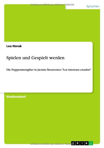 Cover for Horak · Spielen und Gespielt werden (Book) [German edition] (2013)