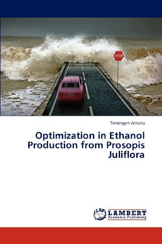 Cover for Temesgen Atnafu · Optimization in Ethanol Production from Prosopis Juliflora (Paperback Bog) (2012)
