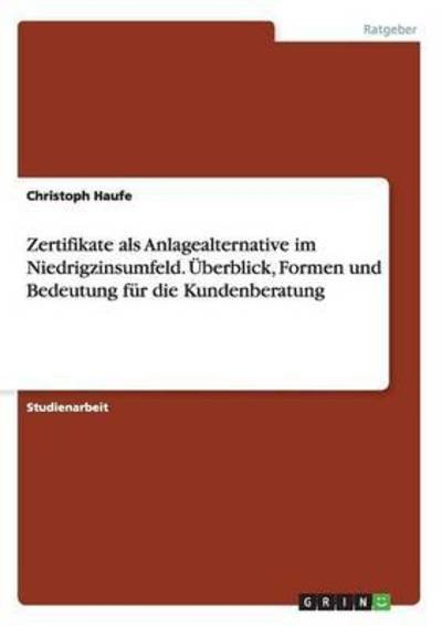 Cover for Haufe · Zertifikate als Anlagealternative (Book) (2015)
