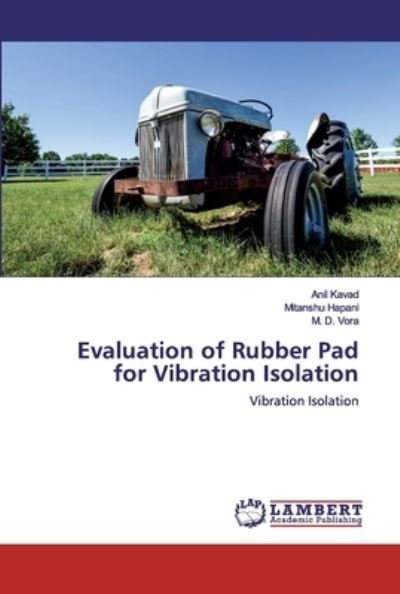 Cover for Kavad · Evaluation of Rubber Pad for Vibr (Buch) (2019)