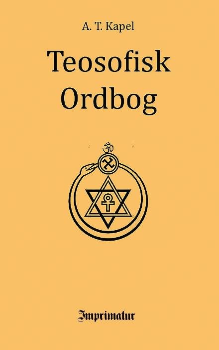 Cover for A. T. Kapel · Teosofisk ordbog (Paperback Book) (2022)