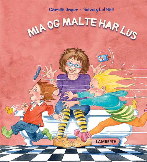 Cover for Camilla Unger · Mia og Malte har lus (Indbundet Bog) [1. udgave] (2018)