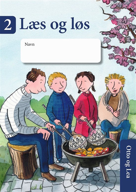 Cover for Charlotte Karrebæk · Otto og Lea: Læs og løs 2 (Heftet bok) [1. utgave] (2019)