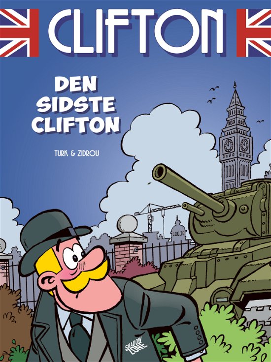 Cover for Turk &amp; Zidrou · Clifton: Clifton 3 - Den sidste Clifton (Indbundet Bog) [1. udgave] (2024)