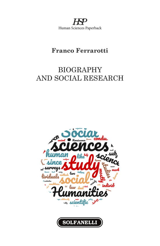 Cover for Franco Ferrarotti · Biography And Social Research (Book)