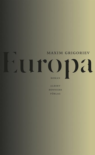 Cover for Maxim Grigoriev · Europa (Hardcover Book) (2021)