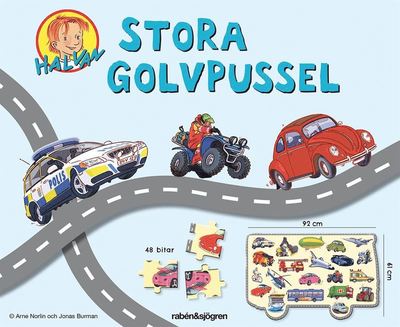 Cover for Arne Norlin · Halvans stora golvpussel : Fordon (GAME) (2018)