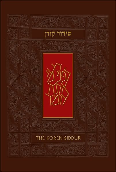 The Koren Sachs Siddur - Jonathan Sacks - Livres - Koren Publishers - 9789653012967 - 27 janvier 2011