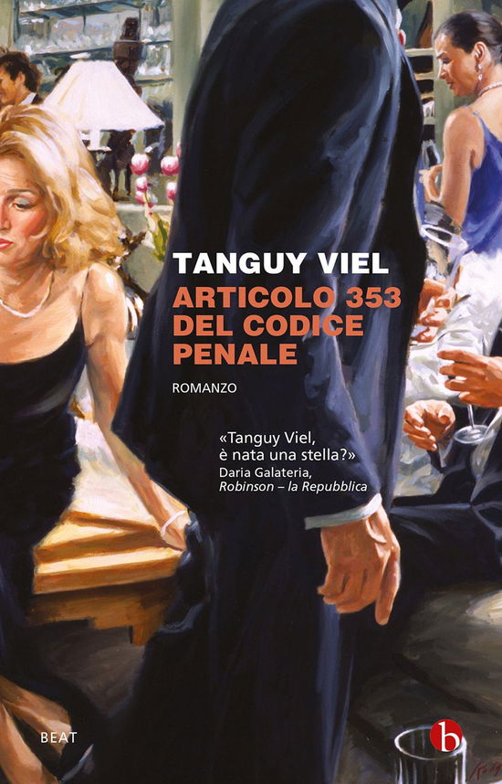 Cover for Tanguy Viel · Articolo 353 Del Codice Penale (Book)