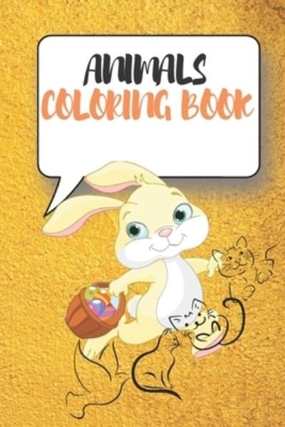 Cover for Peace Publishing · Animals coloring book (Paperback Book) (2020)