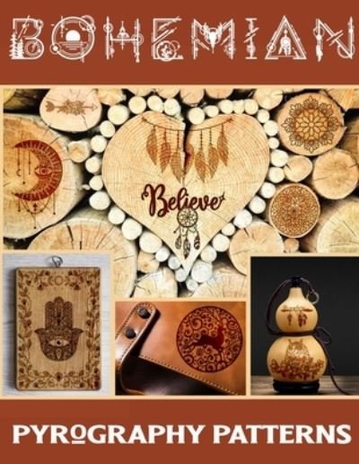 Cover for Artsy Betsy · Bohemian Pyrography Patterns: Collection of Pyrography Patterns Traceable for Beginners and Advanced (Paperback Bog) (2021)