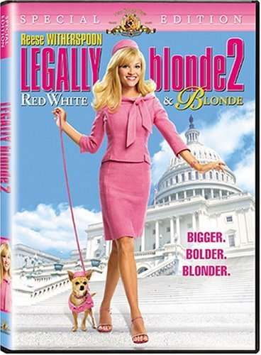 Cover for Legally Blonde 2: Red White &amp; Blonde (DVD) (2003)