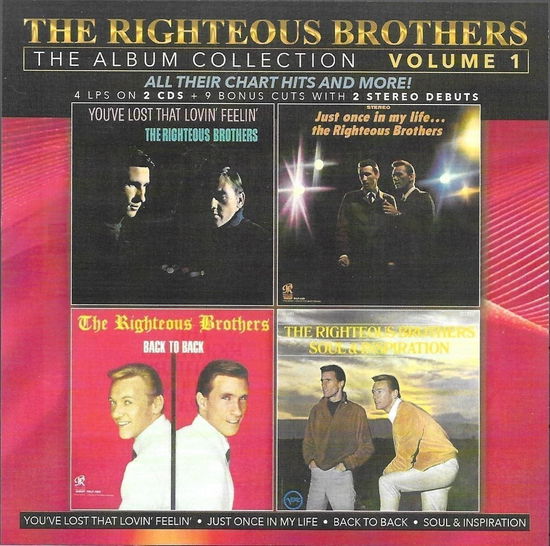 Cover for Righteous Brothers · Album Collection 1 (CD) (2024)