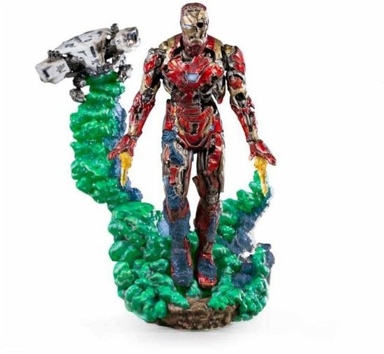 Cover for IronStudios  Marvel SpiderMan Far From Home Deluxe BDS 110 Art Scale Staute Iron Man Illusion Figures (MERCH)