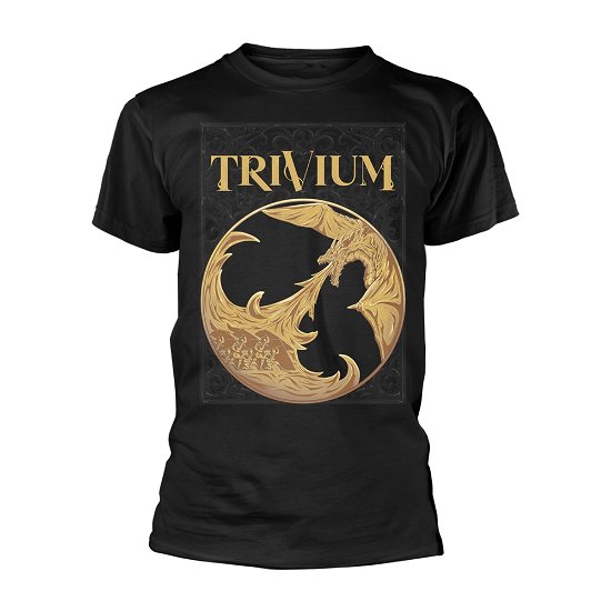Trivium · Gold Dragon (T-shirt) [size S] (2022)