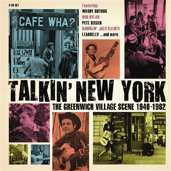 Cover for Various Artists · Talkin New York: The Greenwich Village Scene 1940-1962 (CD) (2015)