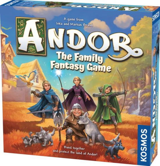 Andor - The Family Fantasy Game - - Jogo de tabuleiro - THAMES & KOSMOS - 0814743015968 - 30 de outubro de 2024