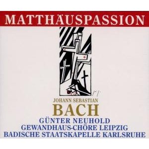 St Matthews Passion Bwv 244 - Bach / Gewandhauserchor Leipzig - Musik - BM - 4014513012968 - 6 oktober 1995