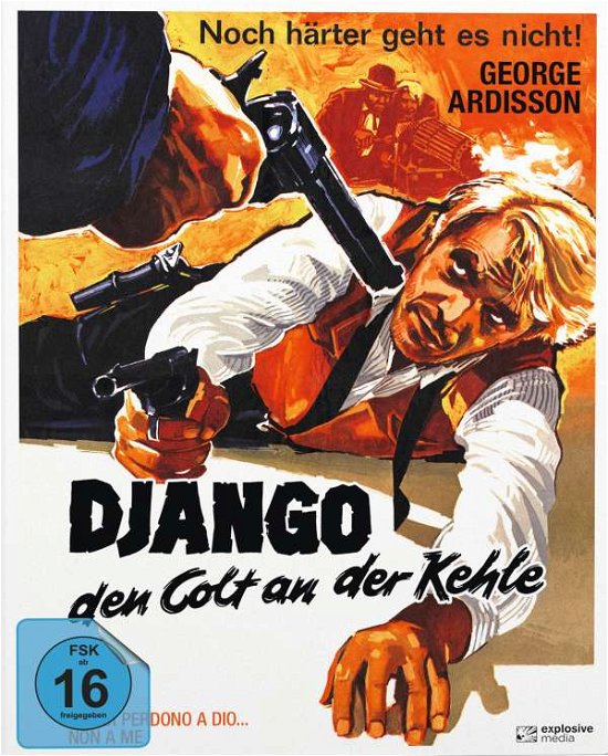 Cover for Django - Den Colt An Der Kehle (mediabook A, Blu-ray+dvd) (DVD) (2023)
