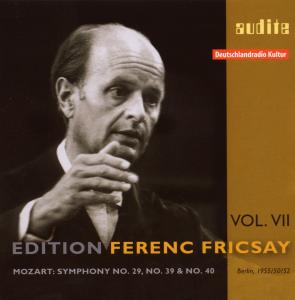 Edition Ferenc Fricsay Vol.7 - Wolfgang Amadeus Mozart - Musiikki - AUDITE - 4022143955968 - keskiviikko 25. helmikuuta 2009