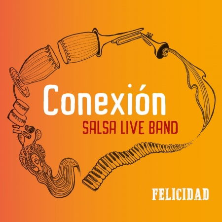 Cover for Conexión Salsa Live Band · Felicidad (CD) (2022)