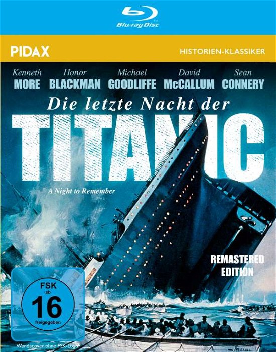 Cover for Die Letzte Nacht Der Titanic (a Night To Remember) (blu-ray) (Blu-ray) (2021)