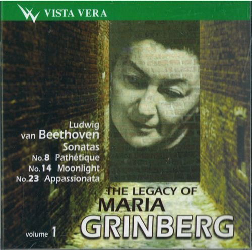 Cover for Grinberg Maria · Grinberg Legacy V. 1 Vista Vera Klassisk (CD) (2007)