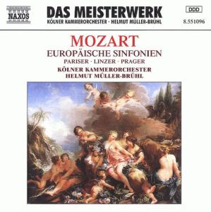 MOZART: Europäische Sinfonien - Müller-brühl,helmut / Kko - Musikk - Naxos - 4891030510968 - 15. april 2002