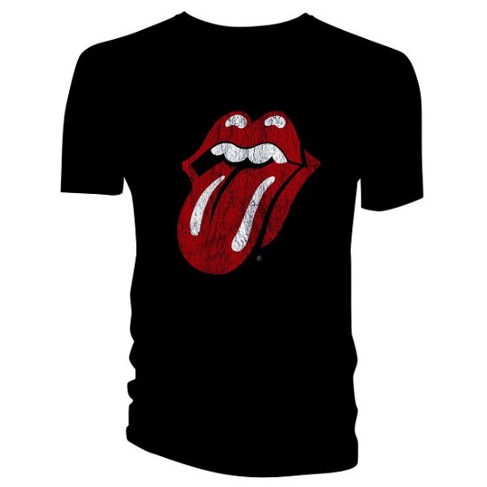 Cover for The Rolling Stones · Classic Tongue Blk / Ts/s (Bekleidung) [size S] (2009)