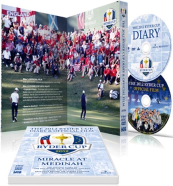 Cover for Ryder Cup 2012 Diary and Offic · The Ryder Cup 2012 Diary And Official Film (39th) (DVD) (2012)