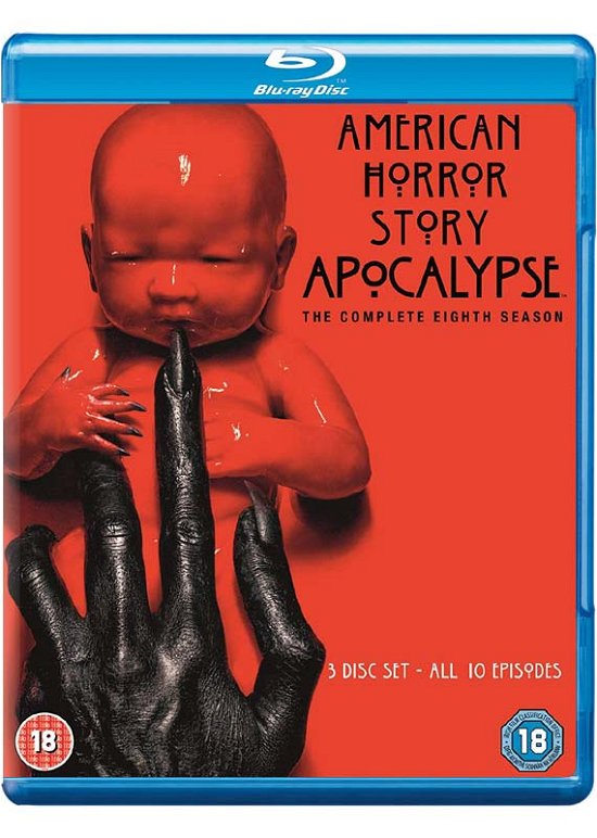 Cover for American Horror Story: Apocalypse - 8th Season · American Horror Story Season 8 (Blu-ray) (2019)