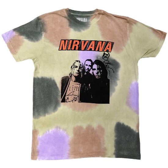 Nirvana Unisex T-Shirt: Flipper (Wash Collection) - Nirvana - Koopwaar -  - 5056561069968 - 