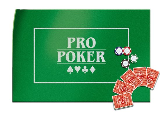 Cover for Tactic · Pro Poker Speelkleed (Toys)