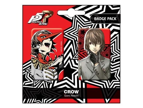 Persona 5 Royal Ansteck-Buttons Doppelpack Crow / -  - Merchandise -  - 6430063311968 - April 18, 2024