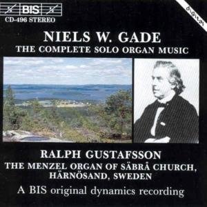 Complete Solo Organ Music - Gade / Gustafsson - Musik - Bis - 7318590004968 - 25 mars 1994