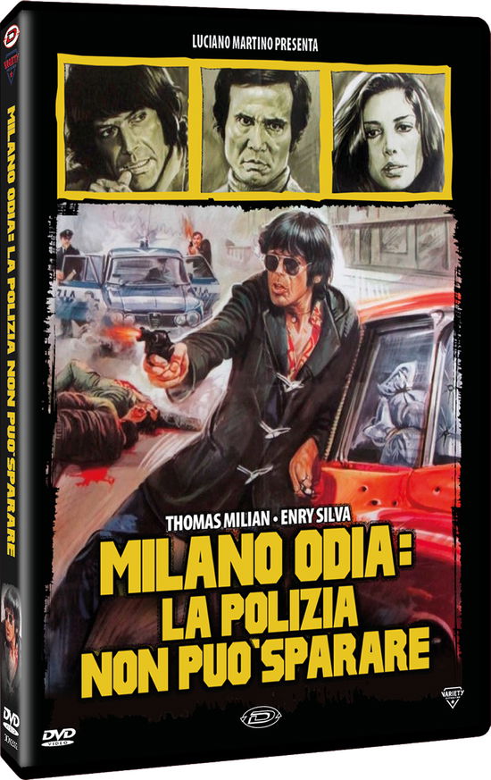 Cover for La Polizia Non Pu Milano Odia · Milano Odia, La Polizia Non Pu (DVD) (2022)