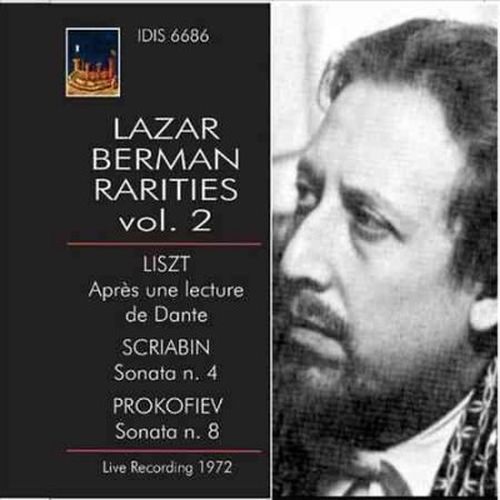 Cover for Liszt / Scriabin / Prokofiev · Lazar Berman Rarities Vol 2 (CD) (2014)