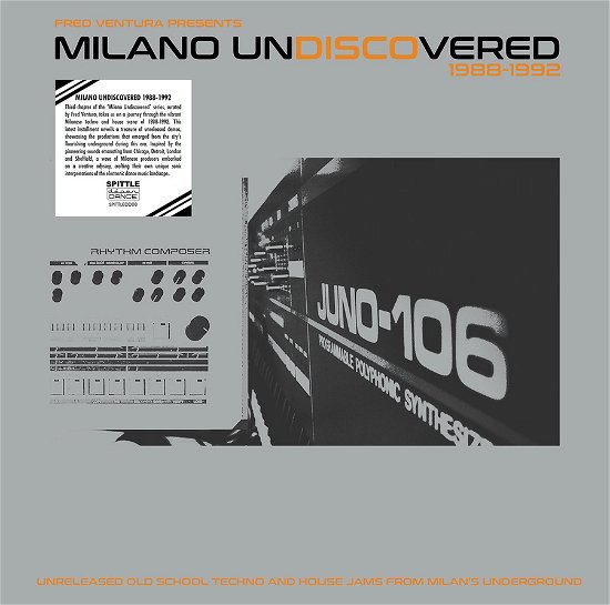 Cover for Fred Ventura Presents Milano Undiscovered / Var (LP) (2024)