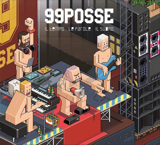 Cover for 99 Posse · Il Tempo,Le Parole,Il Suono (LP) [180 gram edition] (2016)
