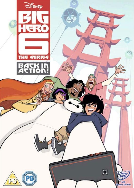 Cover for Big Hero 6: the Series - Back (DVD) (2018)