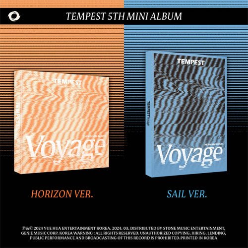 Tempest Voyage - Tempest - Música - YUE HUA - 8809704427968 - 22 de março de 2024